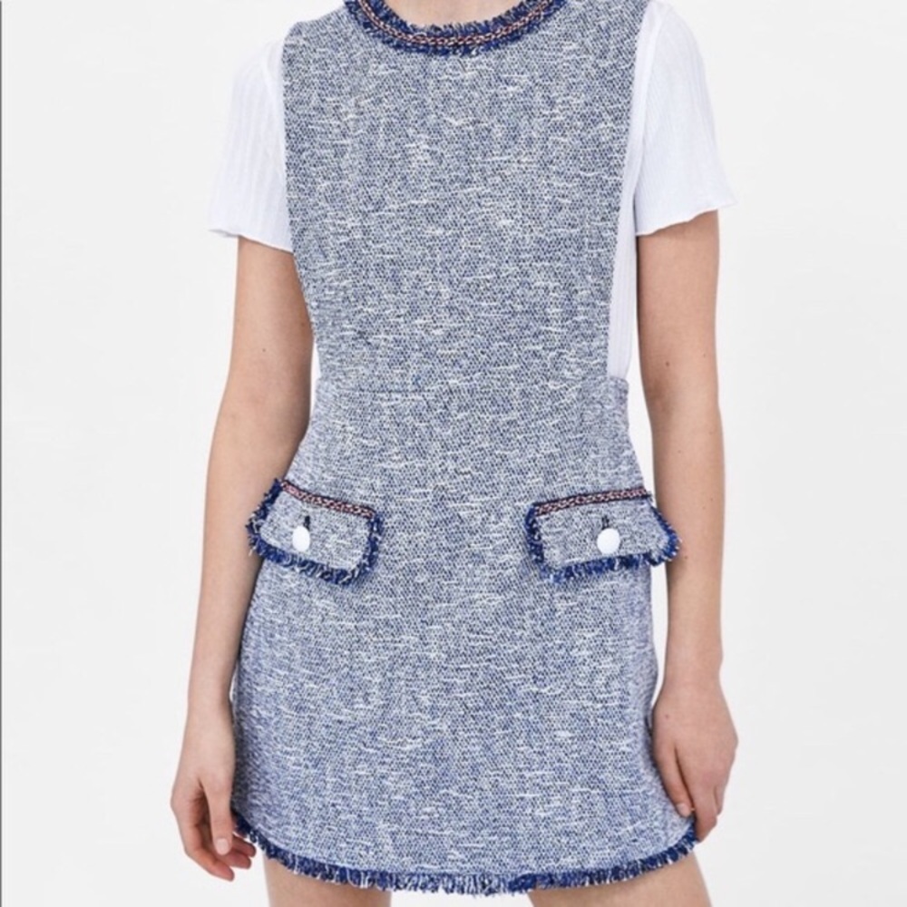 Zara Pinafore Dress worn by TV actresses :)